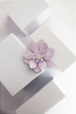 JC Flores Jú Lilás - Broche + Fivela