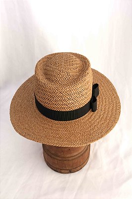 JC Hat Porkpie Tramas Caramelo