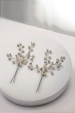 JC Grampinhos Céleste - Par