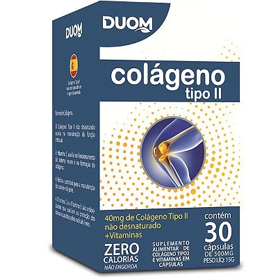 Colágeno Tipo II com Vitaminas 30 caps Duom