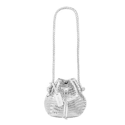 Bolsa Los Angeles Prata Claro
