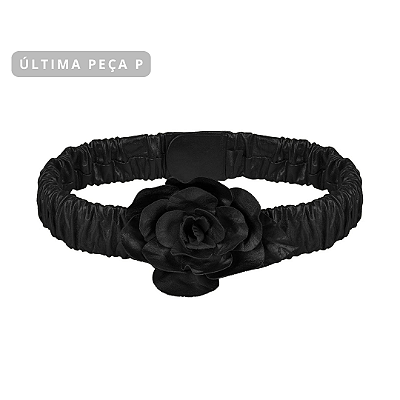 Cinto Las Vegas Couro Preto