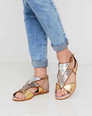 Flat Patrícia Metalizada