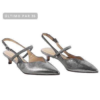 Scarpin Manhattan Ônix