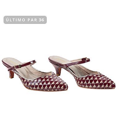 Scarpin Génova Cereja