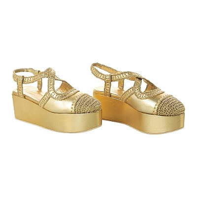 Espadrille Noronha Dourado