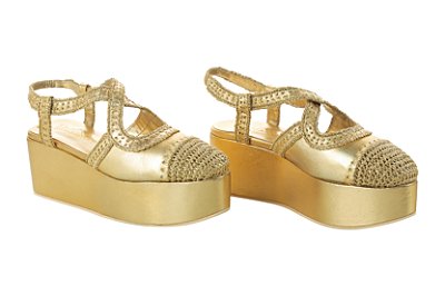 Espadrille Noronha Dourado