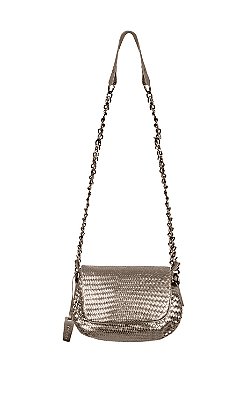 Bolsa Filipa Prata Velho Pequena