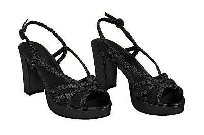 Sandália Tunísia Preta