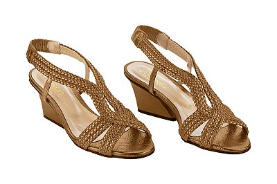 Sandália Priscila Bronze