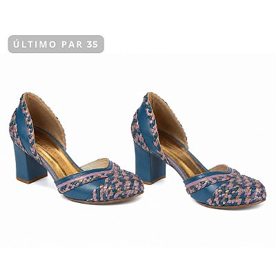Sapato Solin Azul Petroleo