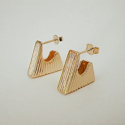 Brinco Atena Banhado a Ouro 18k