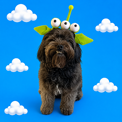 Fantasia para Cachorros e Gatos Inspiração Aliens