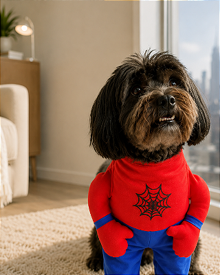 Fantasia para Cachorros Cão Aranha
