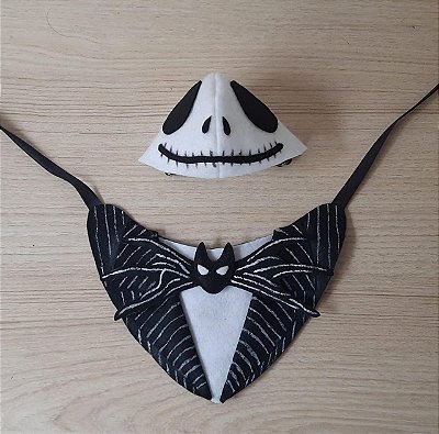 Fantasia para Cachorros e Gatos Jack Skellington