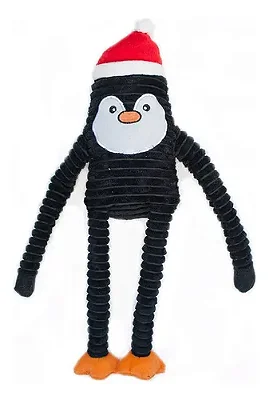 Pelúcia para Cachorros Zippy Paws Holiday Crinkle Penguin