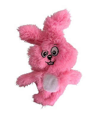 Brinquedo para Cachorros Pelúcia Coelho Sansão Rosa