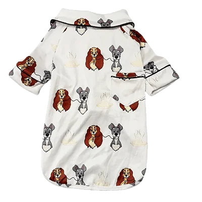 Pijama para Cachorros A Dama e o Vagabundo