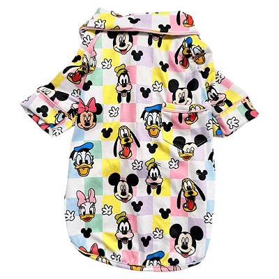 Pijama para Cachorros Turma do Mickey