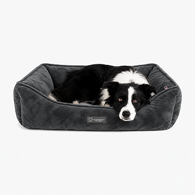 Cama para Cachorros Nandog Signature Collection Cinza Escuro