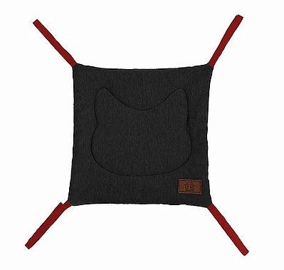 Rede de Cadeira para Gatos London Black
