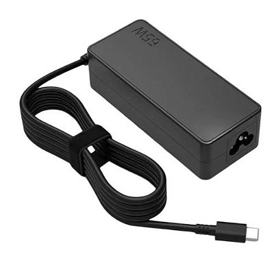 Fonte Carregador Notebook Lenovo Usb Tipo-c 65w Yoga Thinkpad Chromebook
