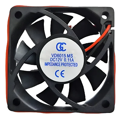 Micro Ventilador 60x60x15mm Gc Fan Cooler 12v