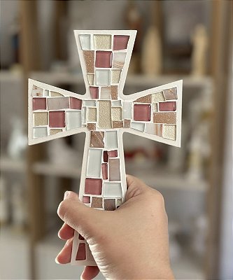 Crucifixo em mosaico
