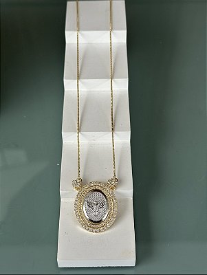 Colar medalha Divino Espírito Santo