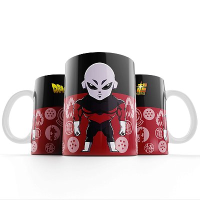 Caneca Xícara Dragon Ball Z Jiren Personagens M08 325ml