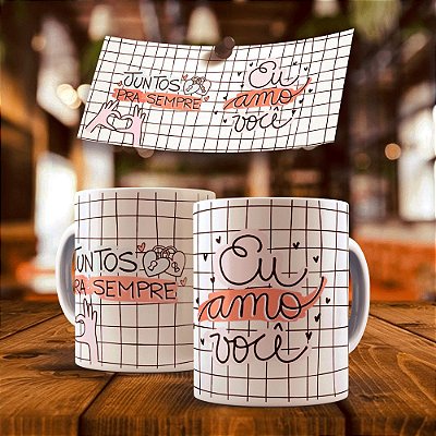 Caneca Juntos Para Sempre 325ml