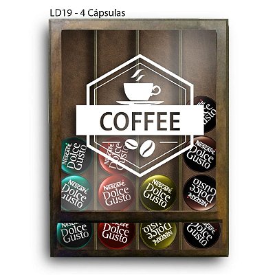 Quadro Cápsulas de Café Brasão Coffee LDQF01