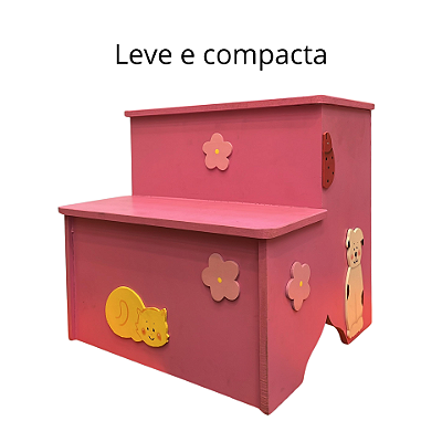 ESCADINHA PARA ESCOVAR OS DENTES