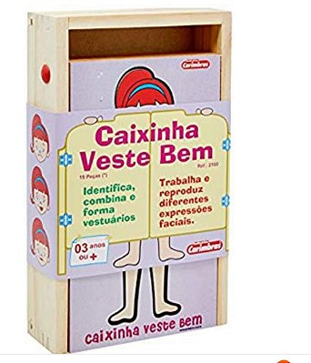 CAIXINHA VESTE BEM - ELA