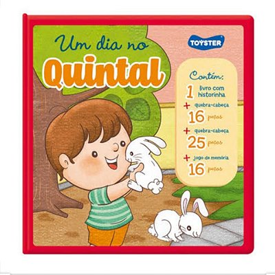 LIVRO UM DIA NO QUINTAL