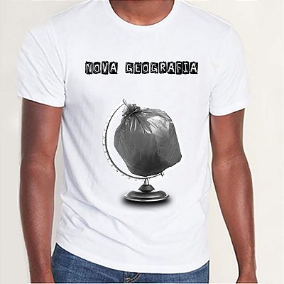 Camiseta "Nova Geografia."
