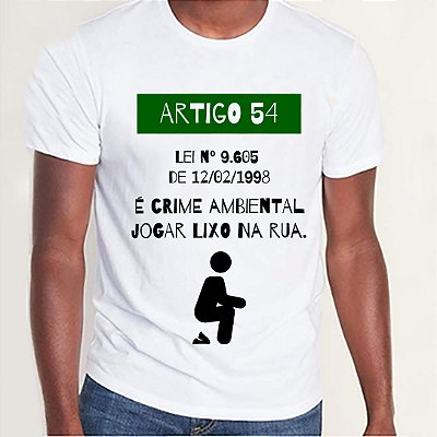 Camiseta "Artigo 54 (...)".