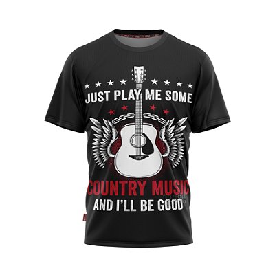 Camiseta Estilo Country Music