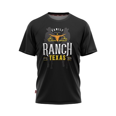 Camiseta Estilo Country Family Ranch Texas