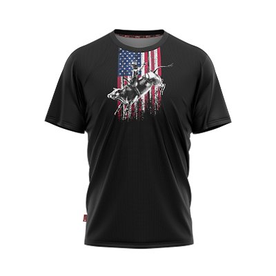 Camiseta Masculina Country Cowboy Pula meu Boi USA