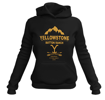 Moletom  Cowgirl Country Yellowstone Dutto Ranch