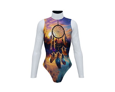 Body Manga Longa Country Cowgirl Filtro dos Sonhos