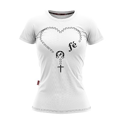 Baby Look Moda Country Cowgirl Coração de Fé