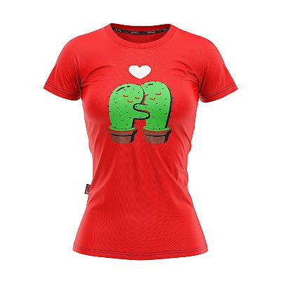 Baby Look Moda Country Cowgirl Cactus Love