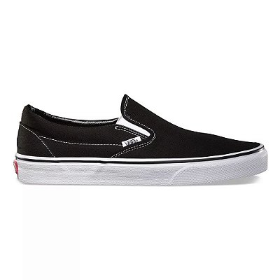 tenis vans preto sem cadarço
