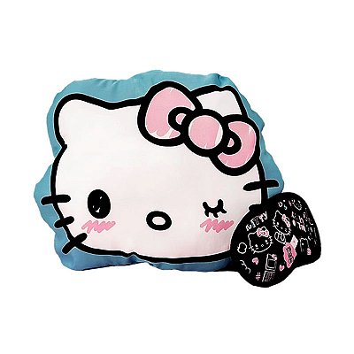 Almofada Formato Porta Pijama Hello Kitty Pop