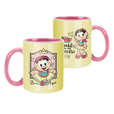 Caneca Turma da Mônica ,  Magali Princesa