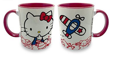 Caneca Porcelana 300ml Hello Kitty Vintagepop 01