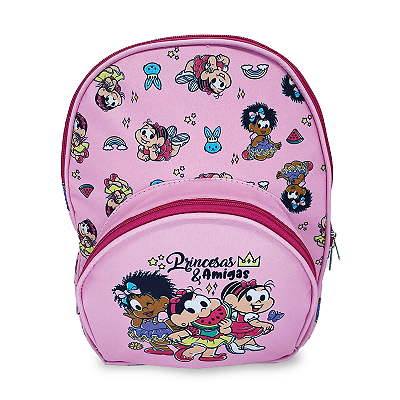 Bolsa Passeio Pequena Amigas Princesas - Turma da Mônica