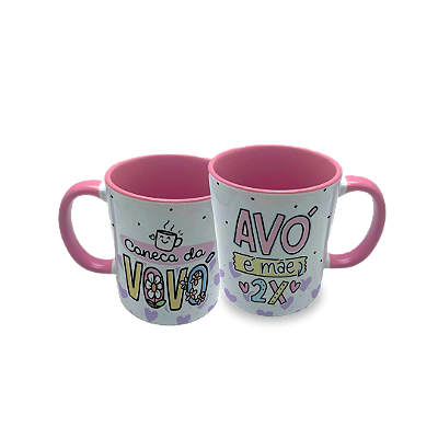 Caneca Porcelana Presente para Vovó